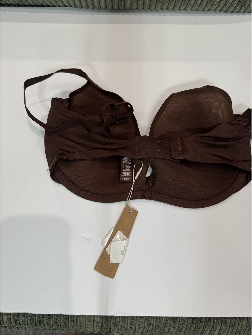 Skims Bra Brown Size 34DD - Picture 3 of 3